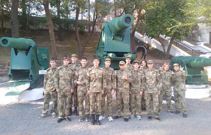 10-класснки из Кировского района побывали на военных сборах во Владивостоке